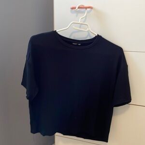Black t-shirt, really soft, medium size,